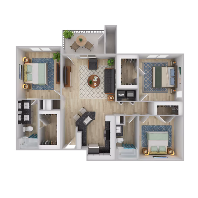 Unit 12-1231 12-1231 floor plan